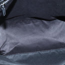 GUCCI GG Canvas Shoulder Bag Black Silver 109141 Auth bs28455-16