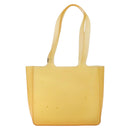 CHANEL Tote Bag Rubber Brown CC Auth bs28460-2