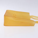 CHANEL Tote Bag Rubber Brown CC Auth bs28460-3