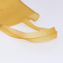 CHANEL Tote Bag Rubber Brown CC Auth bs28460-7