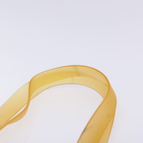 CHANEL Tote Bag Rubber Brown CC Auth bs28460