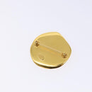 CHANEL Brooch Metal Gold CC Auth bs28462V-3