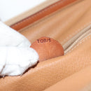 CELINE Macadam Canvas Shoulder Bag PVC Leather Brown Gold Auth bs28465-12