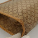 CELINE Macadam Canvas Clutch Bag PVC Beige Gold Auth bs28469-8