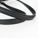 FENDI Toilojour Tote Bag Leather Black Silver Auth bs28474-10