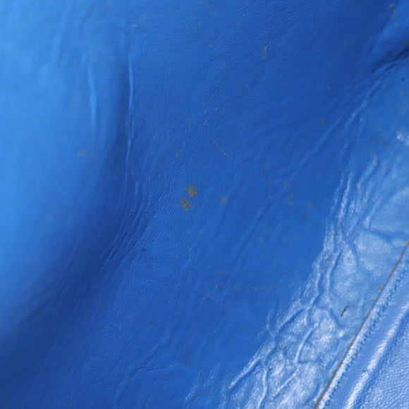 FENDI Toilojour Tote Bag Leather Black Silver Auth bs28474