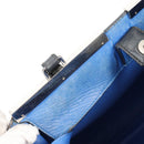 FENDI Toilojour Tote Bag Leather Black Silver Auth bs28474-27