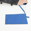 FENDI Toilojour Tote Bag Leather Black Silver Auth bs28474-29