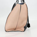 FENDI Toilojour Tote Bag Leather Black Silver Auth bs28474-6