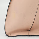 FENDI Toilojour Tote Bag Leather Black Silver Auth bs28474-7