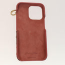 Christian Dior Trotter Canvas Wallet Leather 4Set Pink Navy Brown Auth bs28476-14