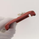 Christian Dior Trotter Canvas Wallet Leather 4Set Pink Navy Brown Auth bs28476-16