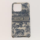 Christian Dior Trotter Canvas Wallet Leather 4Set Pink Navy Brown Auth bs28476-18