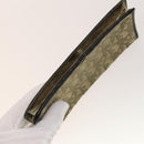 Christian Dior Trotter Canvas Wallet Leather 4Set Pink Navy Brown Auth bs28476-5