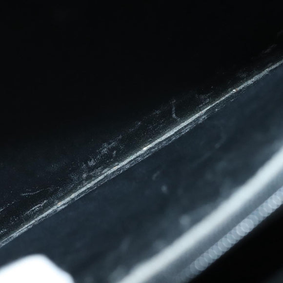 Salvatore Ferragamo Business Bag Leather Black Gold Auth bs28482