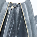 Salvatore Ferragamo Business Bag Leather Black Gold Auth bs28482-21