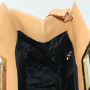 Salvatore Ferragamo Shoulder Bag Leather Beige Gold Auth bs28483-18