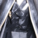 Salvatore Ferragamo Vala Shoulder Bag Leather Black Gold Auth bs28484-18