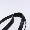 Salvatore Ferragamo Vala Shoulder Bag Leather Black Gold Auth bs28484-8