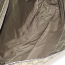 GUCCI GG Supreme Shoulder Bag PVC Beige Silver 223661 Auth bs28491-11