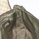 GUCCI GG Supreme Shoulder Bag PVC Beige Silver 223661 Auth bs28491-19