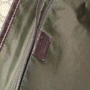 GUCCI GG Supreme Shoulder Bag PVC Beige Silver 223661 Auth bs28491-21