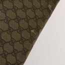 GUCCI GG Supreme Shoulder Bag PVC Beige Silver 223661 Auth bs28491-7