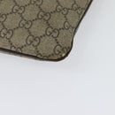 GUCCI GG Supreme Shoulder Bag PVC Outlet Beige Silver 257246 Auth bs28492-9