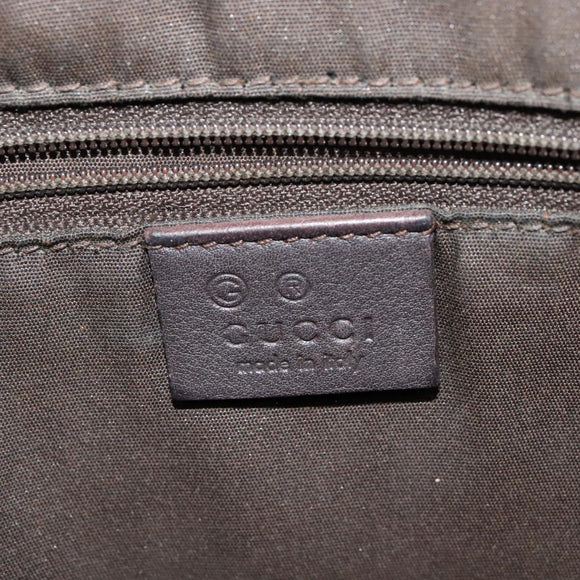 GUCCI GG Supreme Shoulder Bag PVC Outlet Beige Silver 257246 Auth bs28492