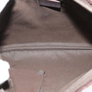 GUCCI GG Supreme Shoulder Bag PVC Outlet Beige Silver 257246 Auth bs28492-11