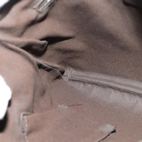 GUCCI GG Supreme Shoulder Bag PVC Outlet Beige Silver 257246 Auth bs28492