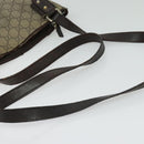 GUCCI GG Supreme Shoulder Bag PVC Outlet Beige Silver 257246 Auth bs28492-7