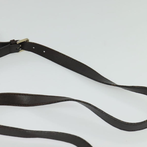 GUCCI GG Supreme Shoulder Bag PVC Outlet Beige Silver 257246 Auth bs28492