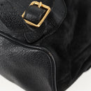 GUCCI Bamboo Backpack Suede Leather Black Gold 003 2058 0016 Auth bs28493-18