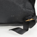 GUCCI Bamboo Backpack Suede Leather Black Gold 003 2058 0016 Auth bs28493-3