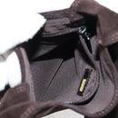 CHANEL Shoulder Bag Suede Brown CC Auth bs28500-19