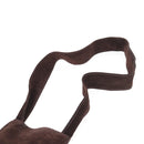 CHANEL Shoulder Bag Suede Brown CC Auth bs28500-8