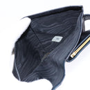 CHANEL Zweifachfaltbörse Kaviarleder Schwarz Gold CC Auth bs28503-10