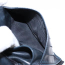 CHANEL Bifold Wallet Caviar Skin Black Gold CC Auth bs28503-18