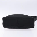 Salvatore Ferragamo Vala Shoulder Bag Canvas Leather Black Silver Auth bs28513-5