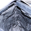 Salvatore Ferragamo Vala Shoulder Bag Canvas Leather Black Silver Auth bs28513-20