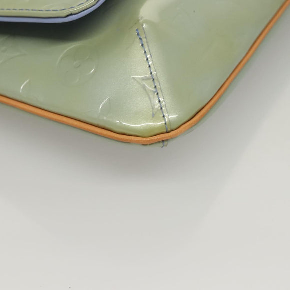 LOUIS VUITTON Monogram Vernis Thompson Street Bag Lavande M91009 LV Auth bs28515