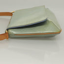 LOUIS VUITTON Monogram Vernis Thompson Street Bag Lavande M91009 LV Auth bs28515-5