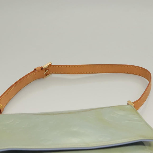 LOUIS VUITTON Monogram Vernis Thompson Street Bag Lavande M91009 LV Auth bs28515