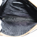 LOEWE Anagram Shoulder Bag Leather Gold Auth bs28517-12