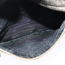 LOEWE Anagram Shoulder Bag Leather Gold Auth bs28517-21