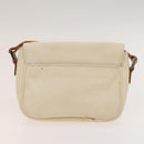 BURBERRY Nova Check Shoulder Bag Canvas nylon 3Set Beige Navy Auth bs28524-17