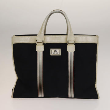 BURBERRY Nova Check Shoulder Bag Canvas nylon 3Set Beige Navy Auth bs28524 - 0