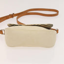 BURBERRY Nova Check Shoulder Bag Canvas nylon 3Set Beige Navy Auth bs28524-21