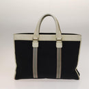 BURBERRY Nova Check Shoulder Bag Canvas nylon 3Set Beige Navy Auth bs28524-3